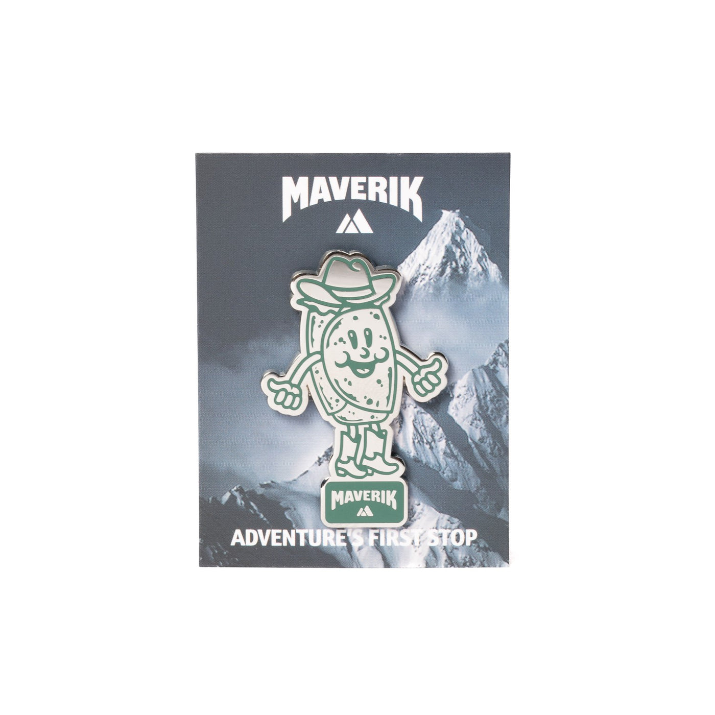 Collectable Adventure Pin – Cowboy Burrito