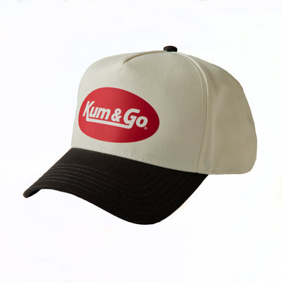 Kum & Go Black Two-Tone Cap