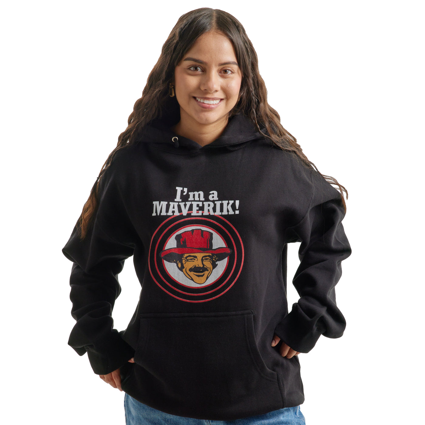 Retro Maverik Cowboy Hoodie