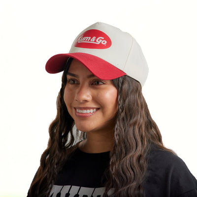 Kum & Go Red Two-Tone Hat