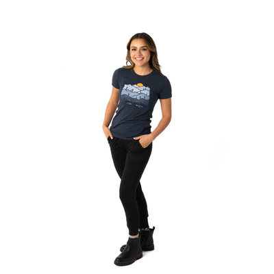 Women's Maverik Adventure Tee - Blue Mountain Camp