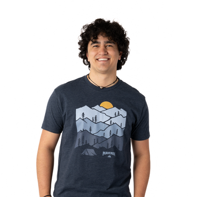 Men's Maverik Adventure Tee - Blue Mountain Camp