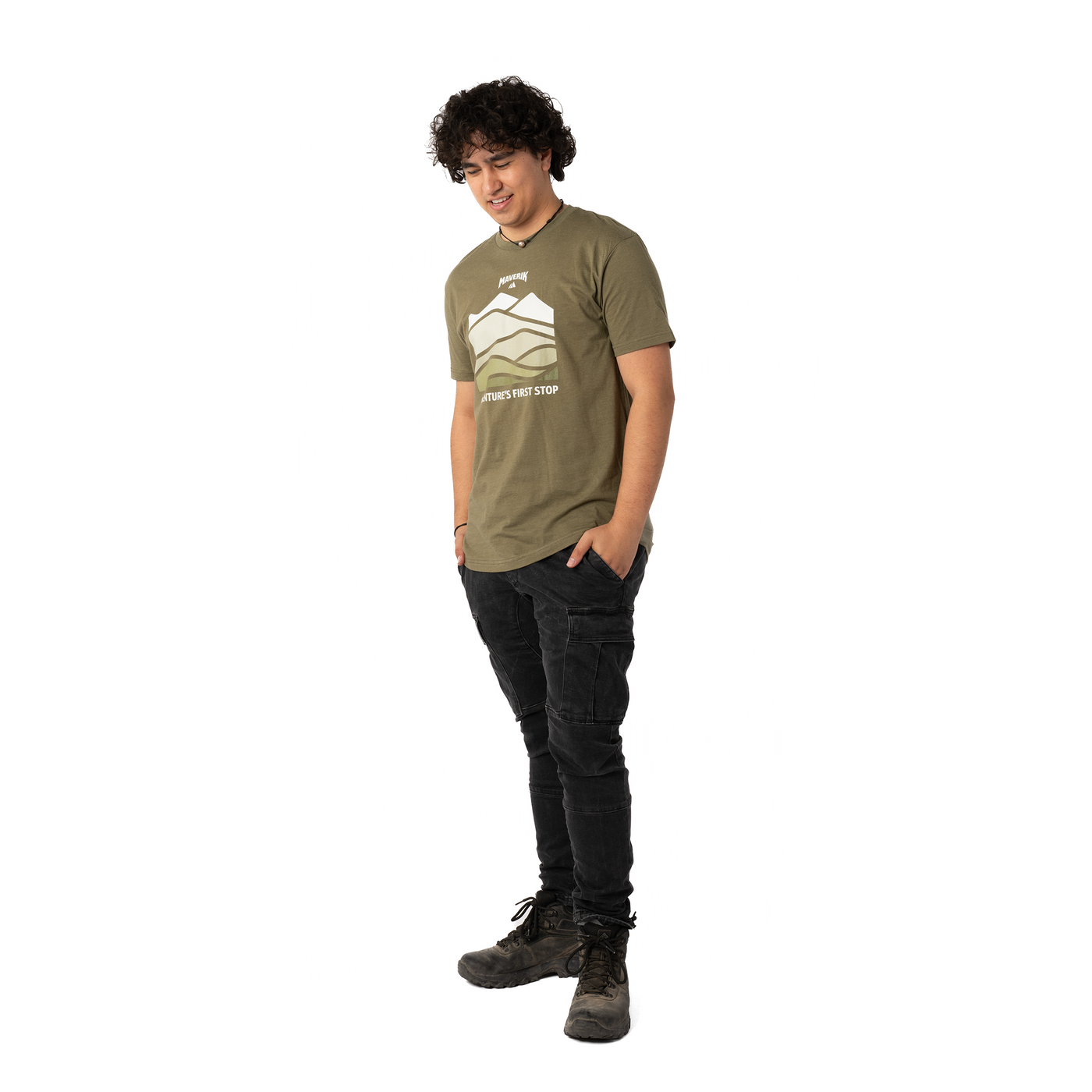 Men's Maverik Adventure Tee - Green Mountain Adventure