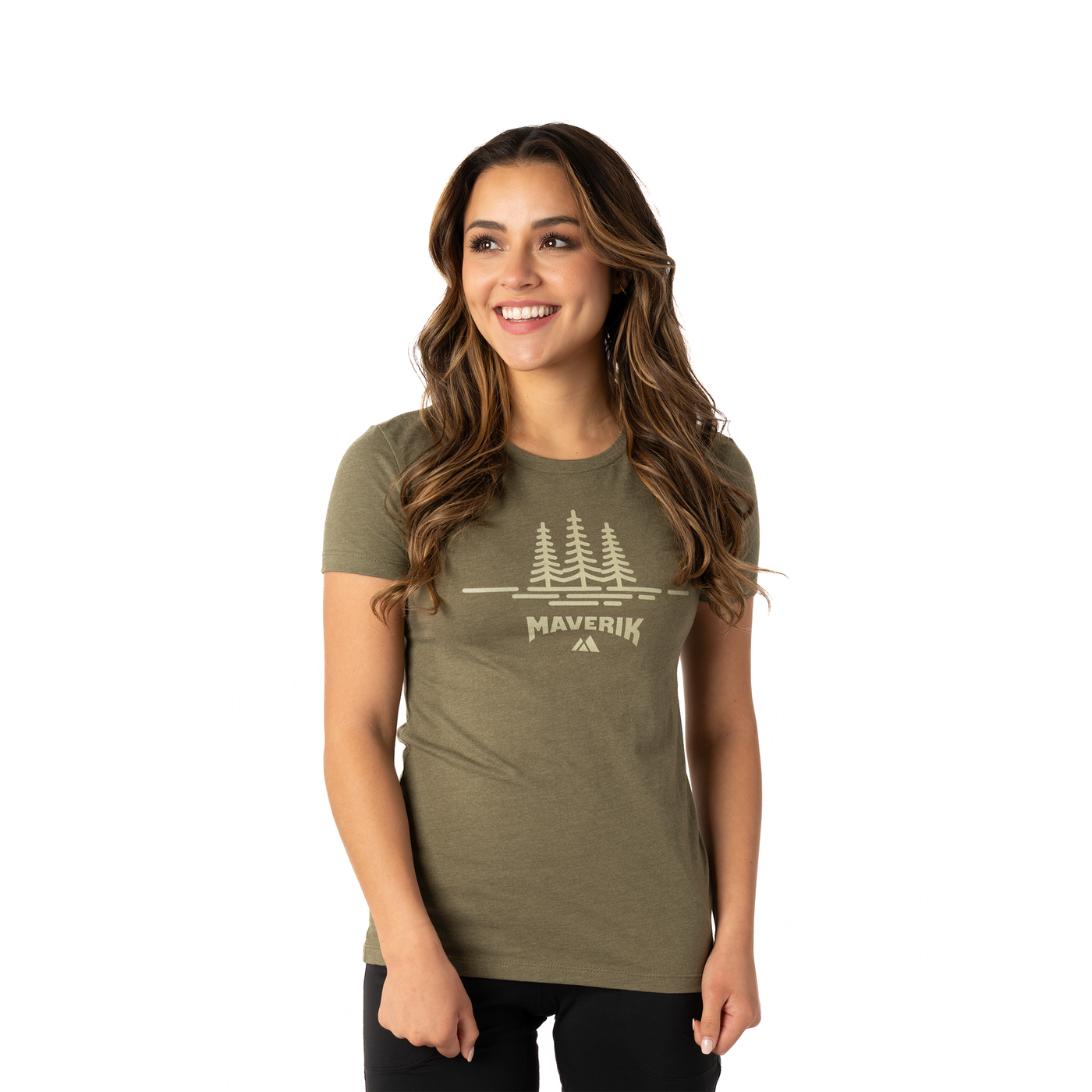 Women's Maverik Adventure Tee - Trees