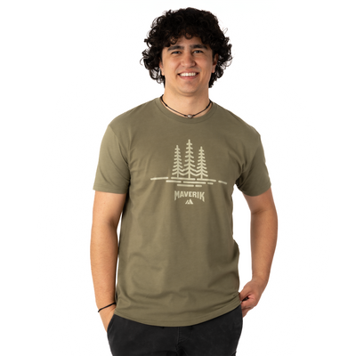 Men's Maverik Adventure Tee - Trees