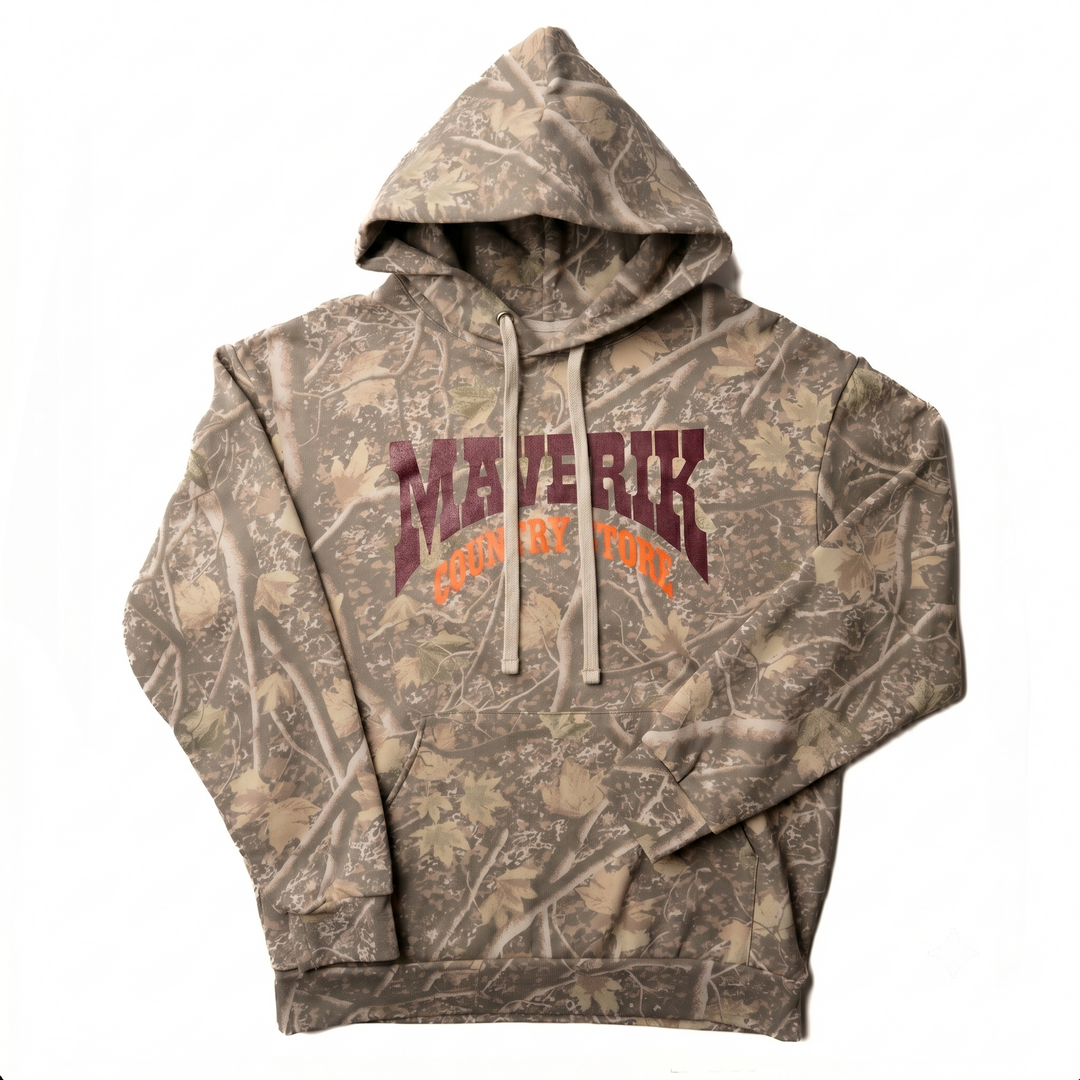 Deadwood Camo Midweight Hoodie – Maverik Apparel Store