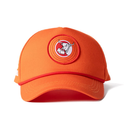 Orange Retro Maverik Hat