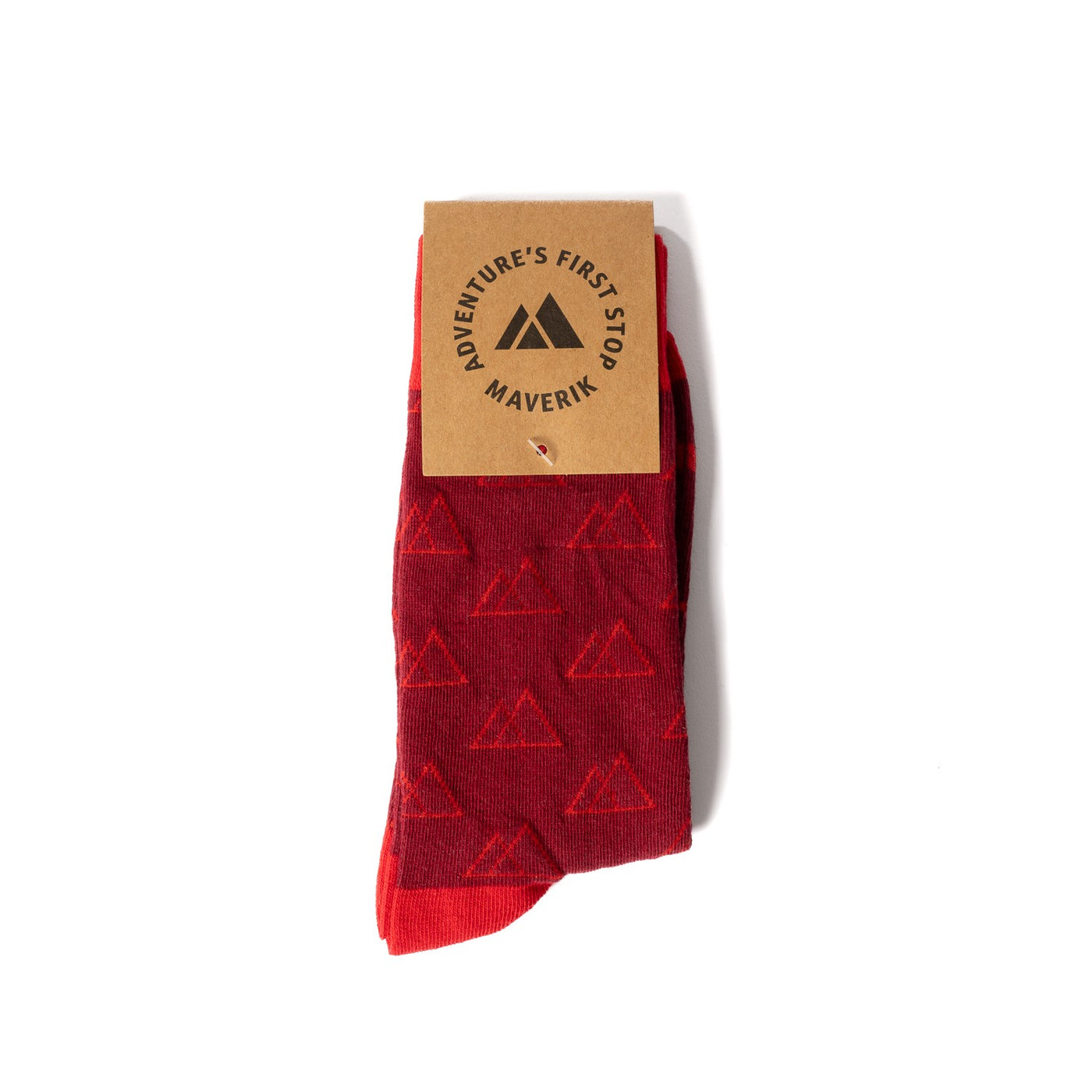 Patterned Mountain Socks