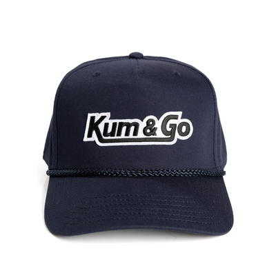 Kum & Go Navy Rope Hat