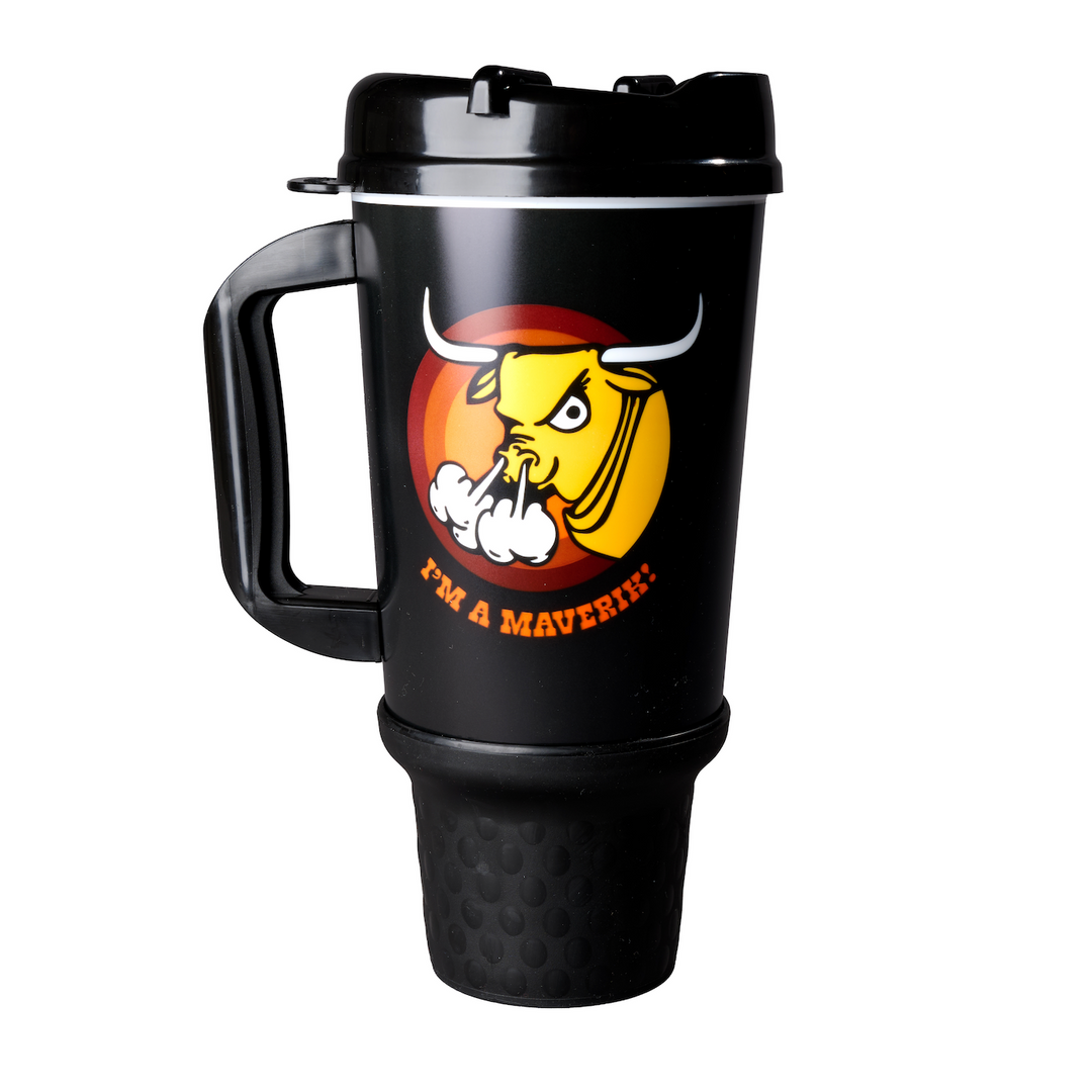 Black Bull Tapered Mug – Maverik Apparel Store