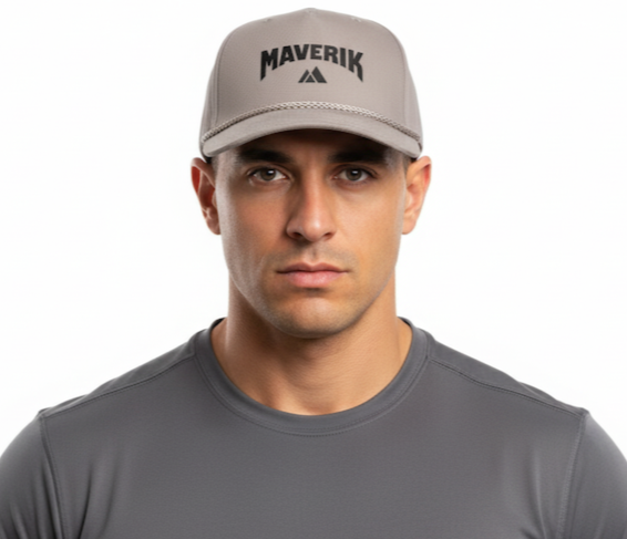 Maverik Grey Rope Hat