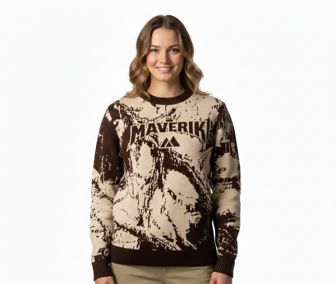 Maverik Tree Knit Sweater
