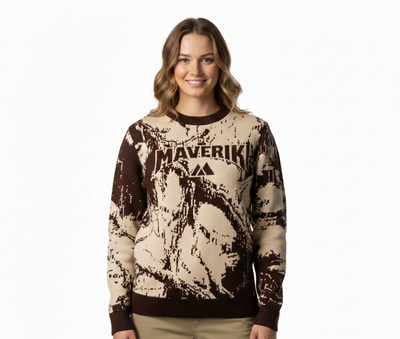 Maverik Tree Knit Sweater