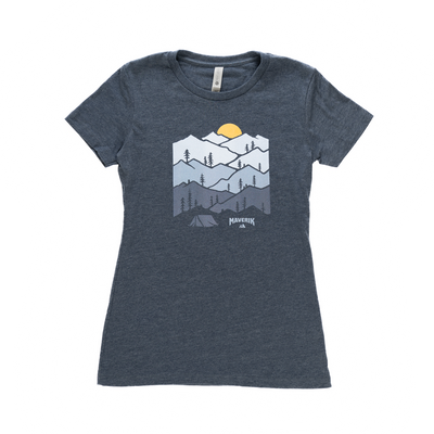 Women's Maverik Adventure Tee - Blue Mountain Camp