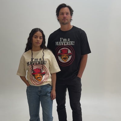 Retro Maverik Cowboy T-Shirt